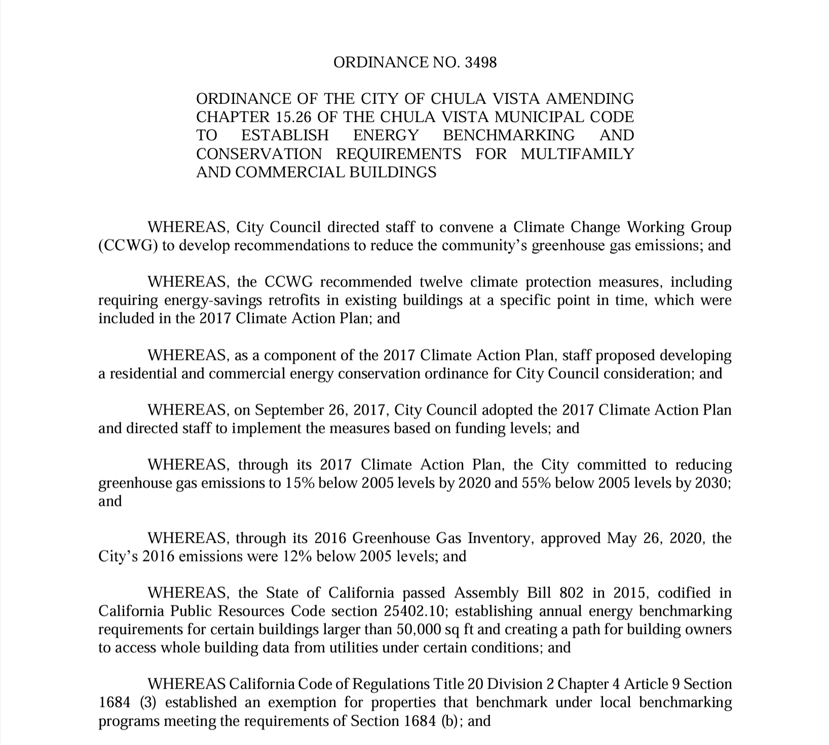 California Assembly Bill Key Insights on Energy Efficiency